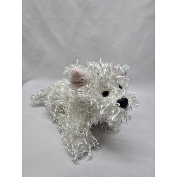 GANZ Webkinz White Terrier NO CODE HM106 Plush Toy Stuffed Animal - Picture 2 of 5